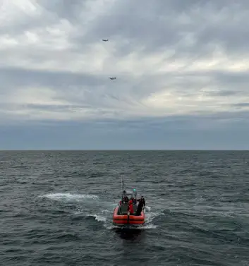 The US Coastguard found a 'debris field' (US Coastguard)