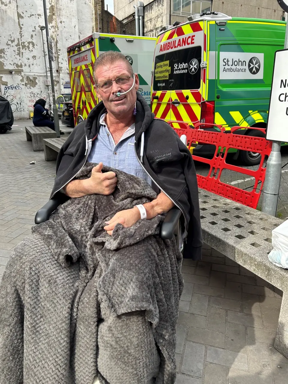 He has been called a hero after the incident. (PA)