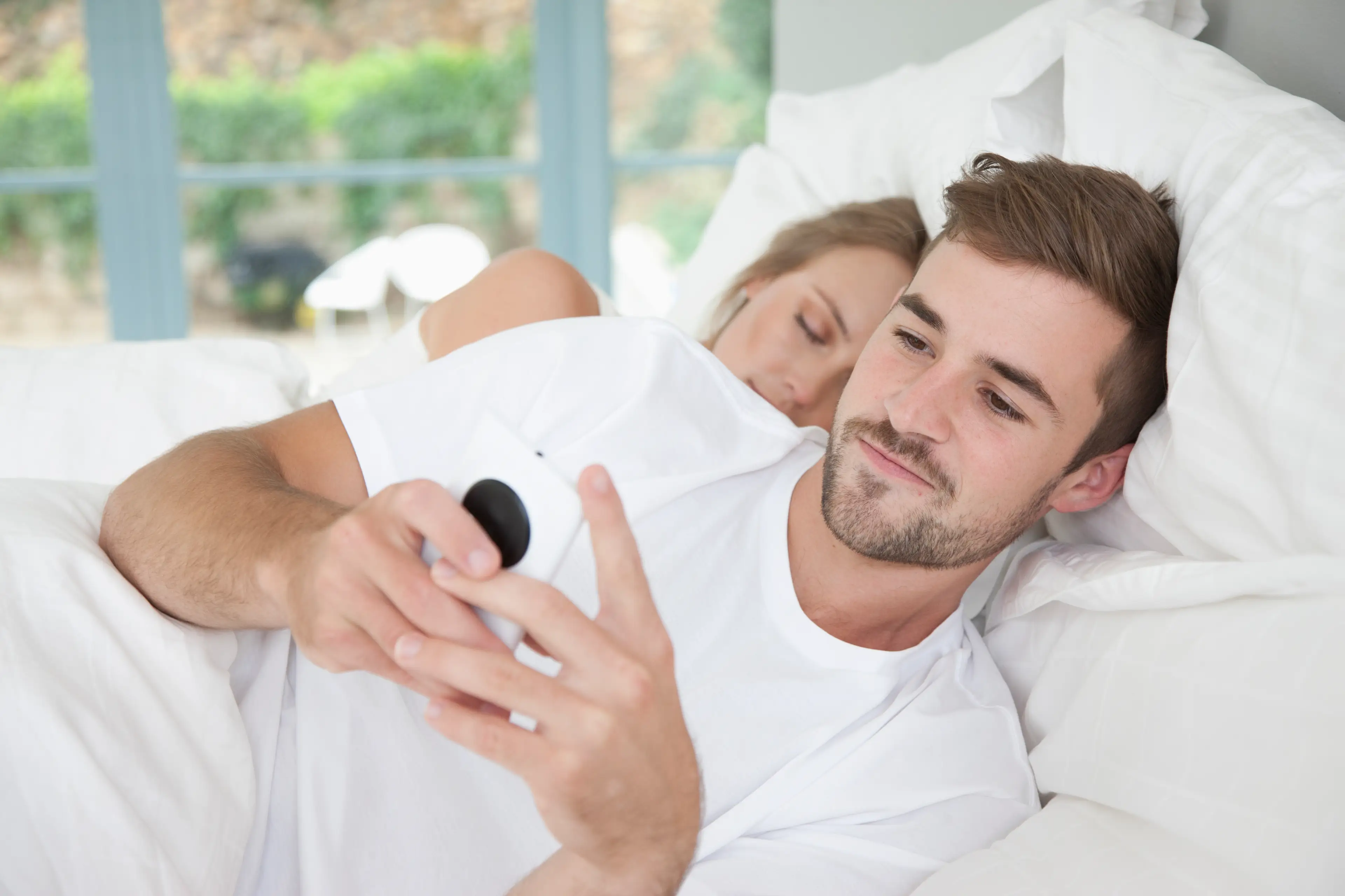 Some people switch their phones onto 'affair mode' to disguise their deceit from their partner (Getty Stock Image)