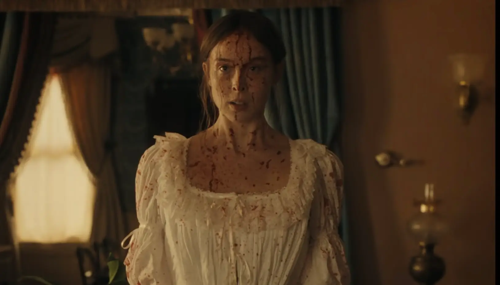 She was acquitted of the murders, but is still painted as a cold-blooded killer in the series (Netflix)