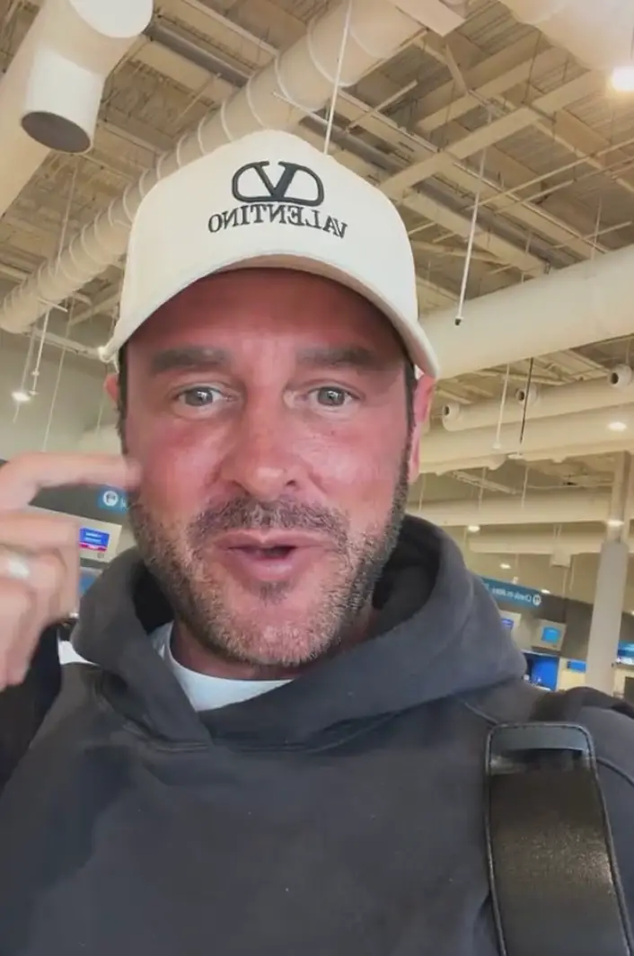 Andrews was supposed to fly from Dubai to the UK last week (Instagram/@wesleeandrews)