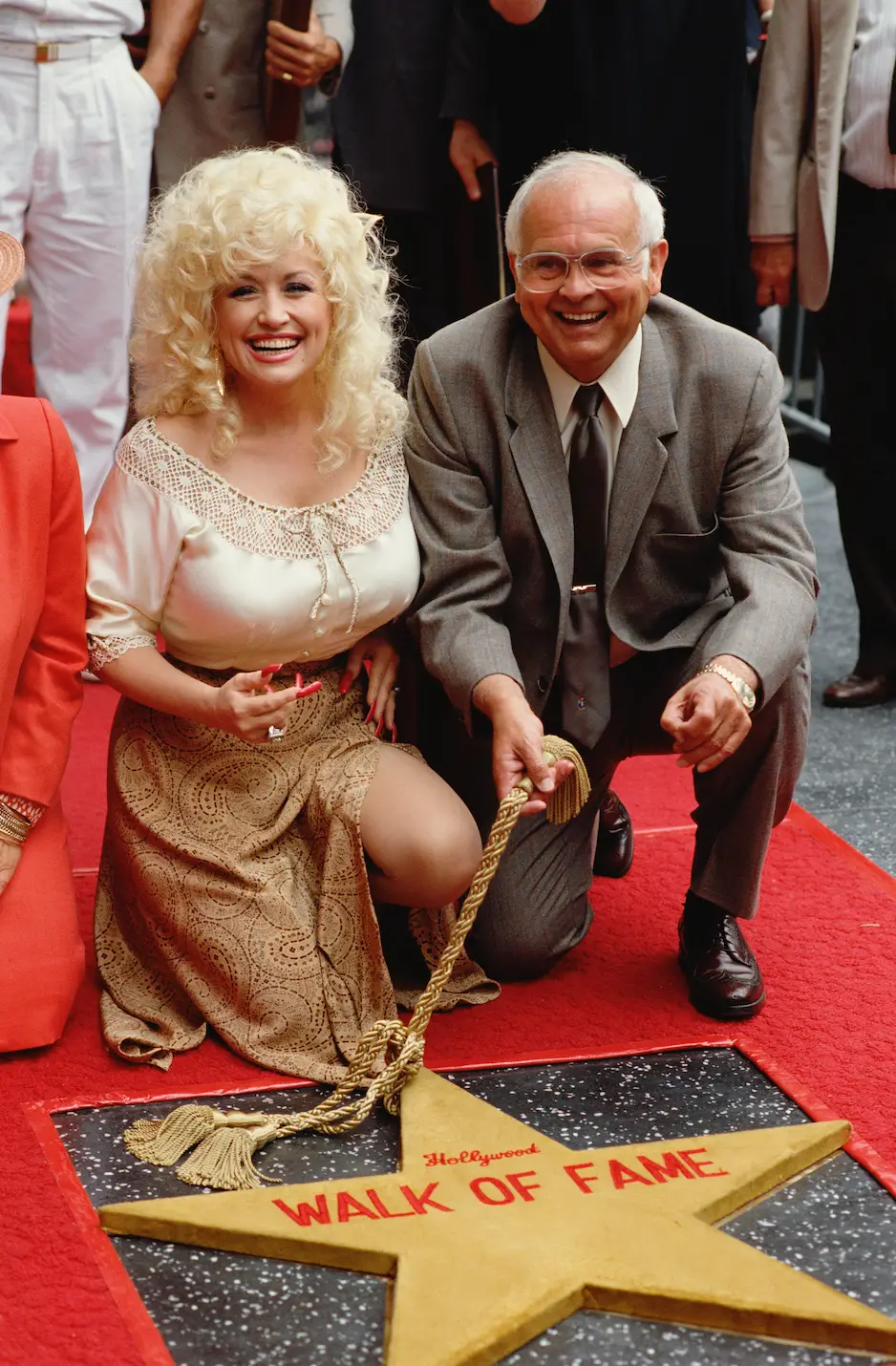 Dolly Parton was honoured with the star in 1984 (Bill Nation/Sygma via Getty Images)