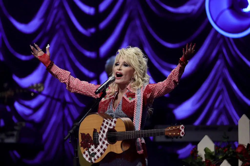Carl Dean would go on to serve as the inspiration for Parton's hit song 'Jolene' (Michael Loccisano/Getty Images for SXSW)