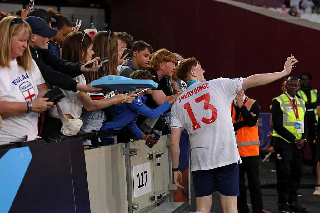 His mum's house caught fire while she was in London watching him play at Soccer Aid (Shane Anthony Sinclair/Getty Images)