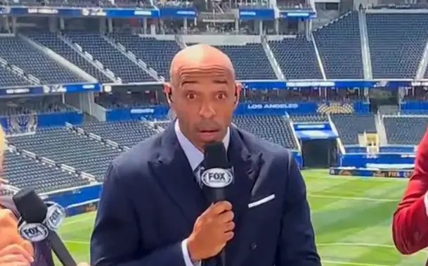 Thierry Henry was all of us in that moment (Fox Sport)