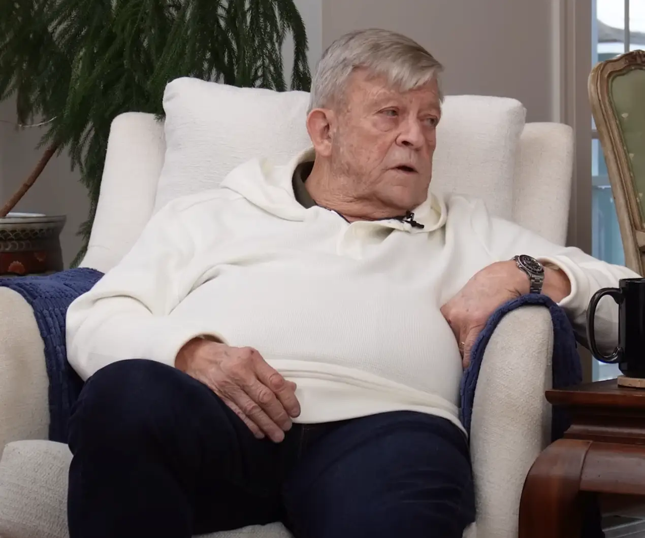 Joseph McMoneagle spent years in a project where the US tried to use psychics for intelligence (YouTube/Jesse Michel)