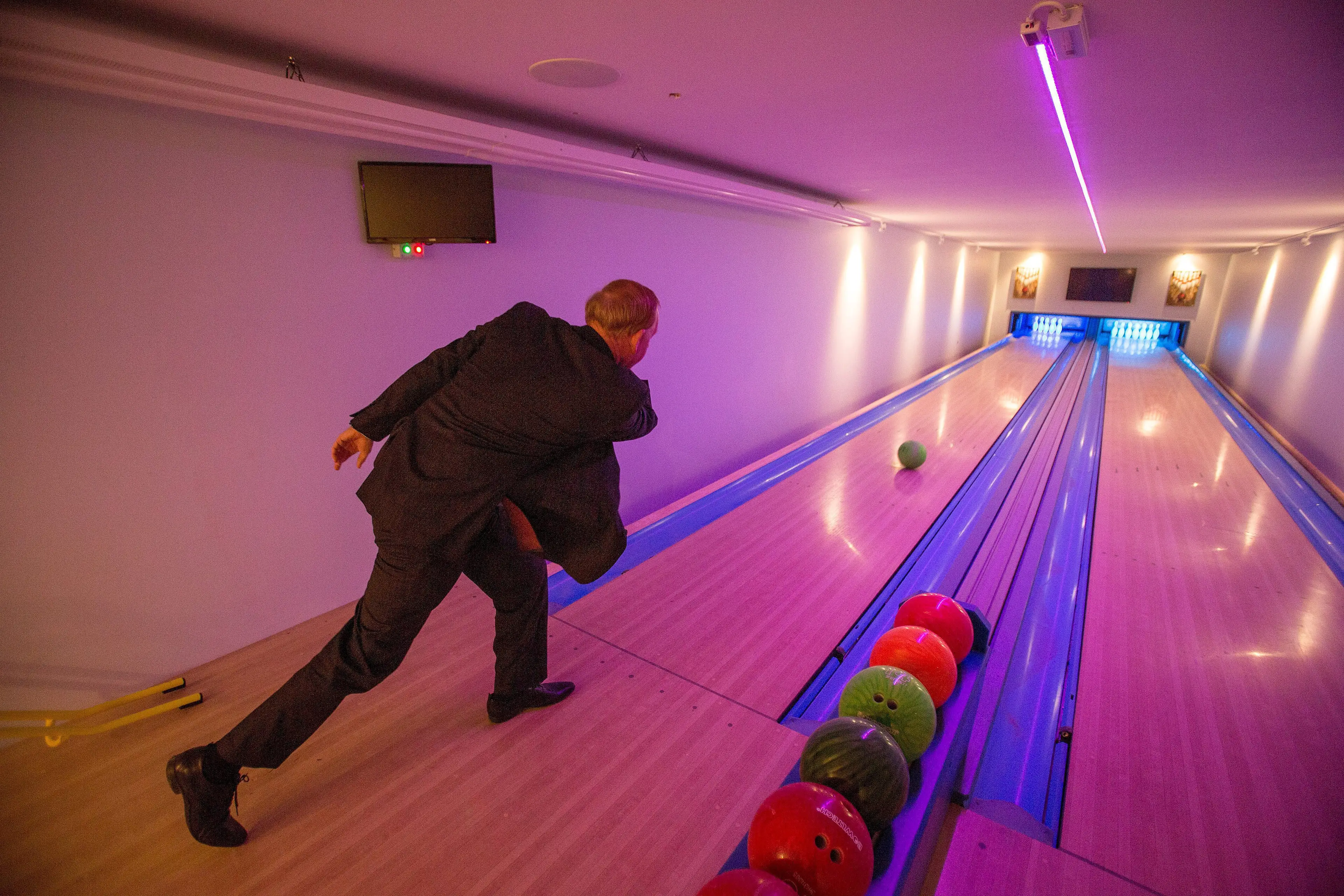 He previously built a massive man cave.