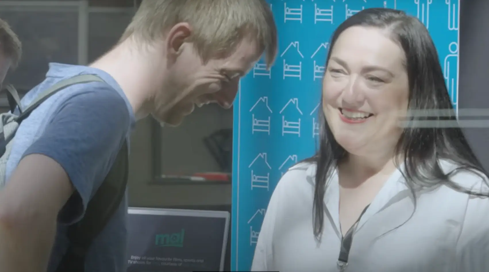 Jenny convinced commuters to sign up to a bogus streaming service.