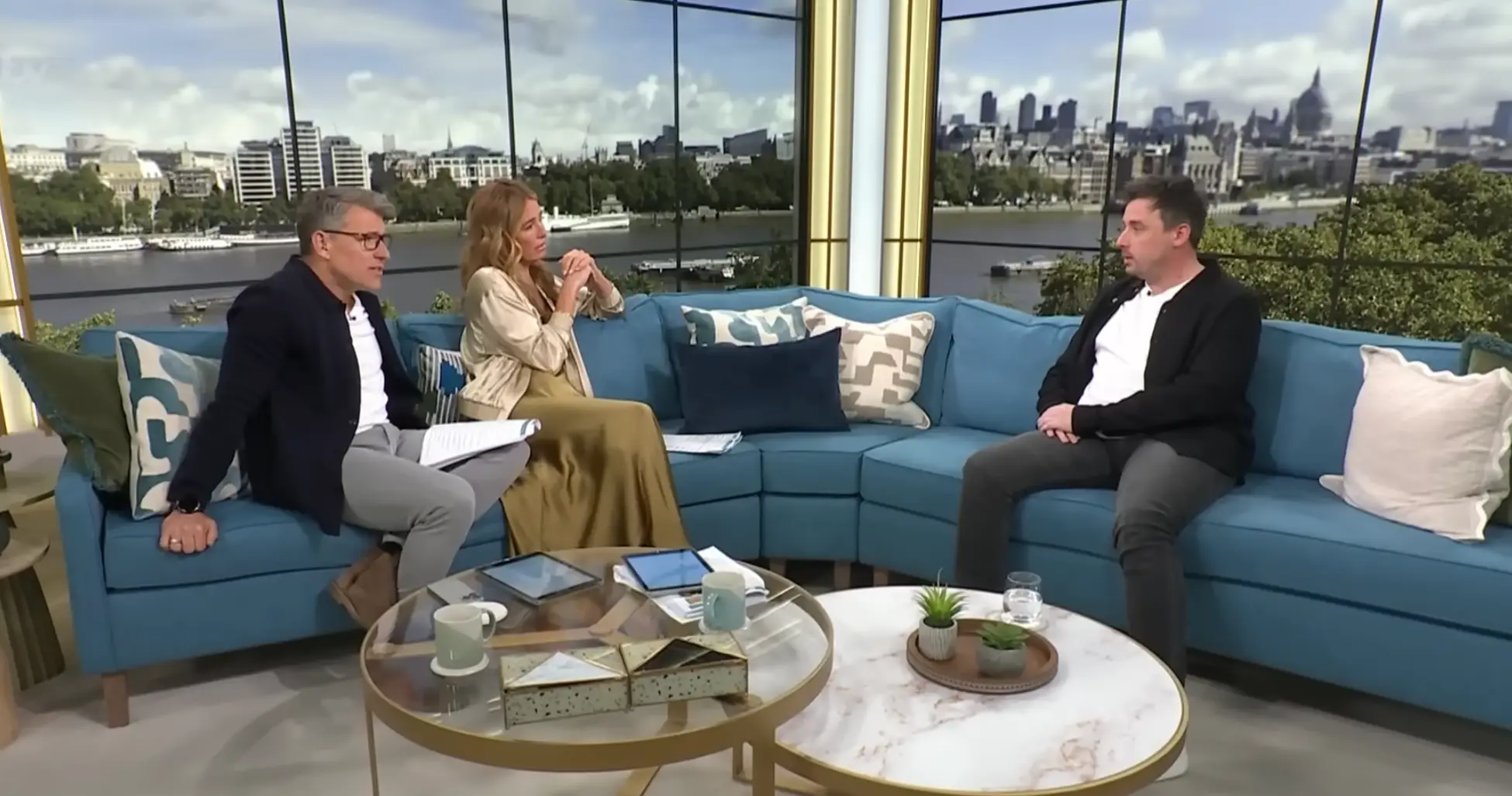 Thankfully, his penile cancer is now in remission (ITV)