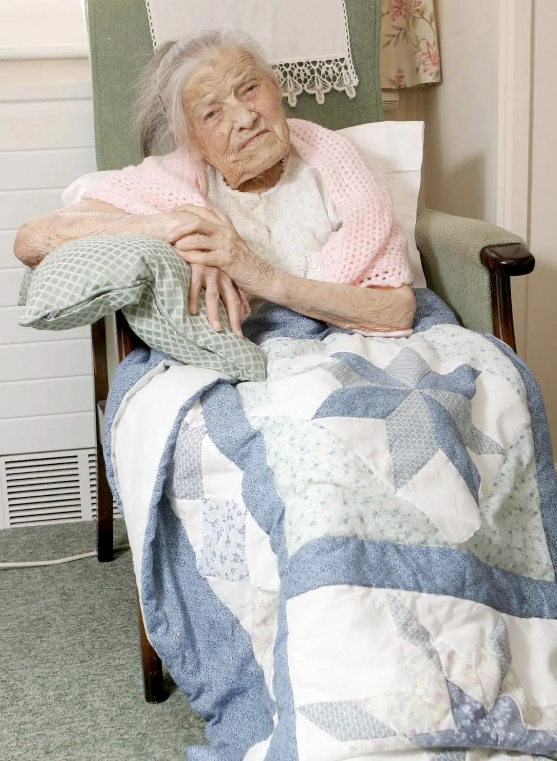 Clara Meadmore was believed to be the 'world's oldest virgin' (SWNS)