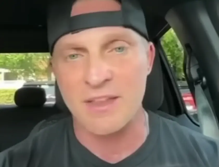 The AI deepfake of Burton (ABC News)