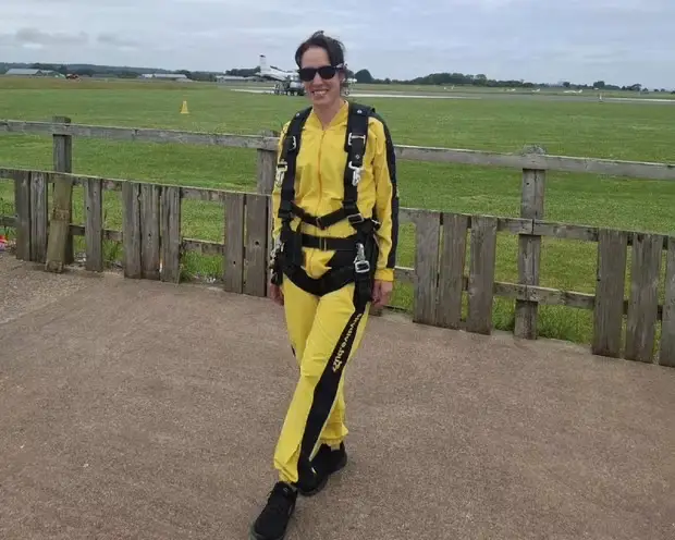 Belinda Taylor and her skydiving instructor died on Friday (Facebook/Scott Armstrong)