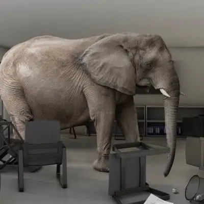 Is this the elephant in the room Alexandra Burke was singing about? (KSI/X)