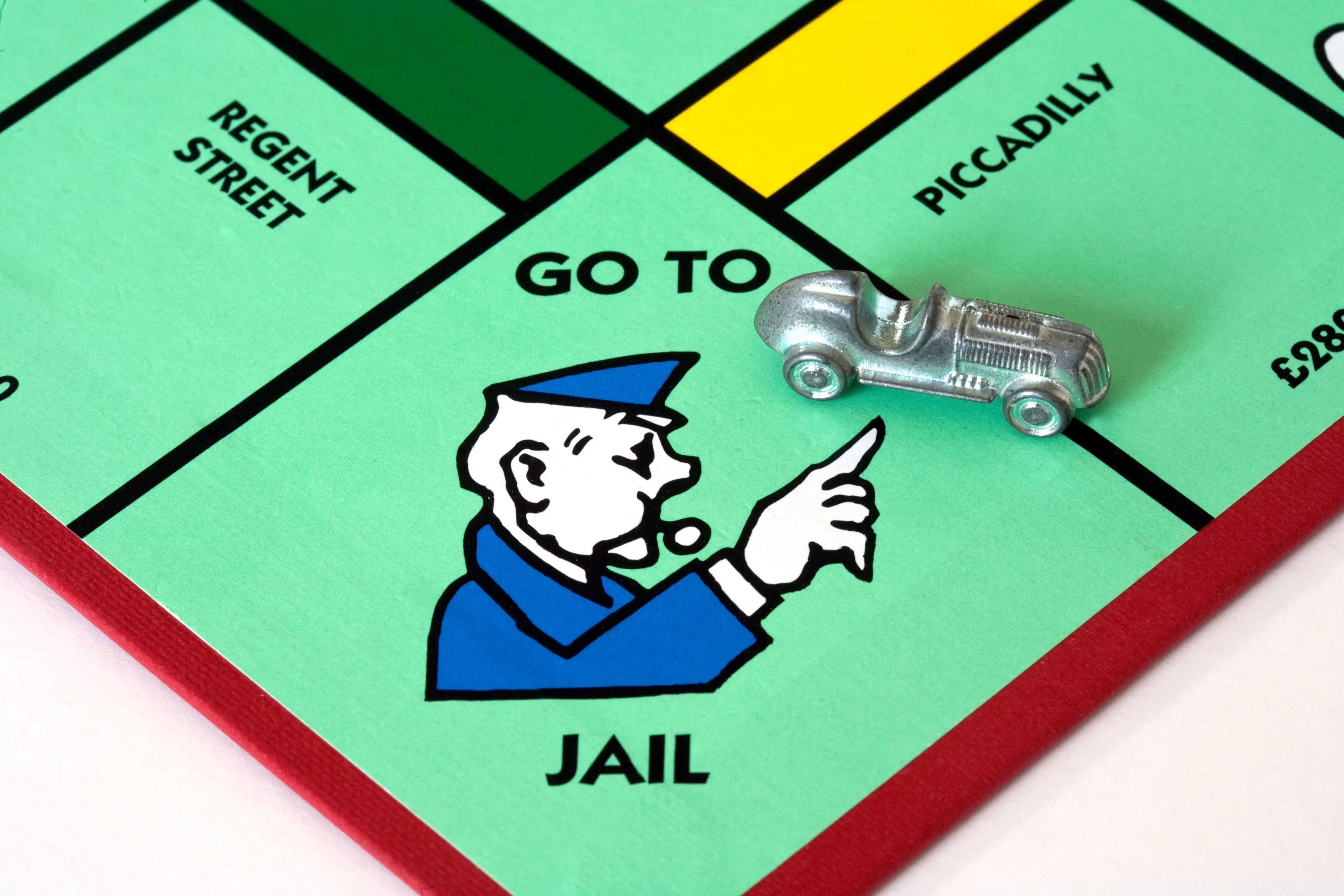 If you go to jail in the UK you do not pass go, collect £200 or have a guarantee of a free phone call.