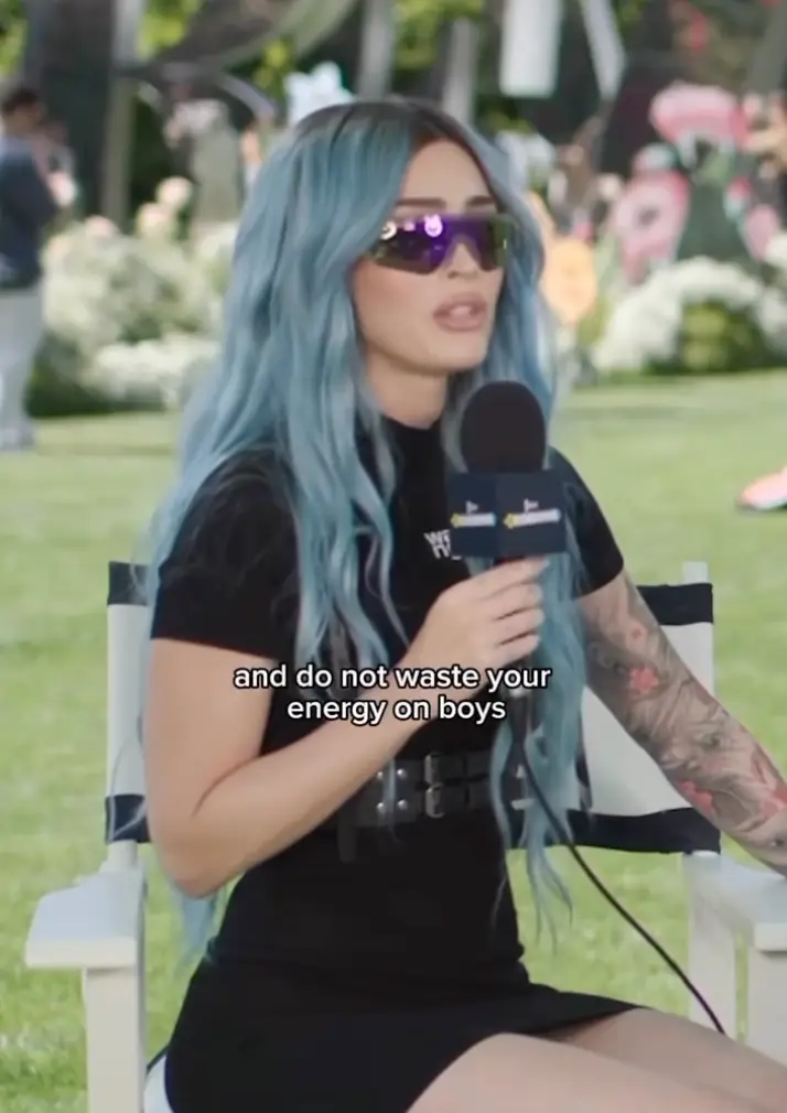 The actress urged women not to 'waste time' on boys. (Instagram/@meganfox)