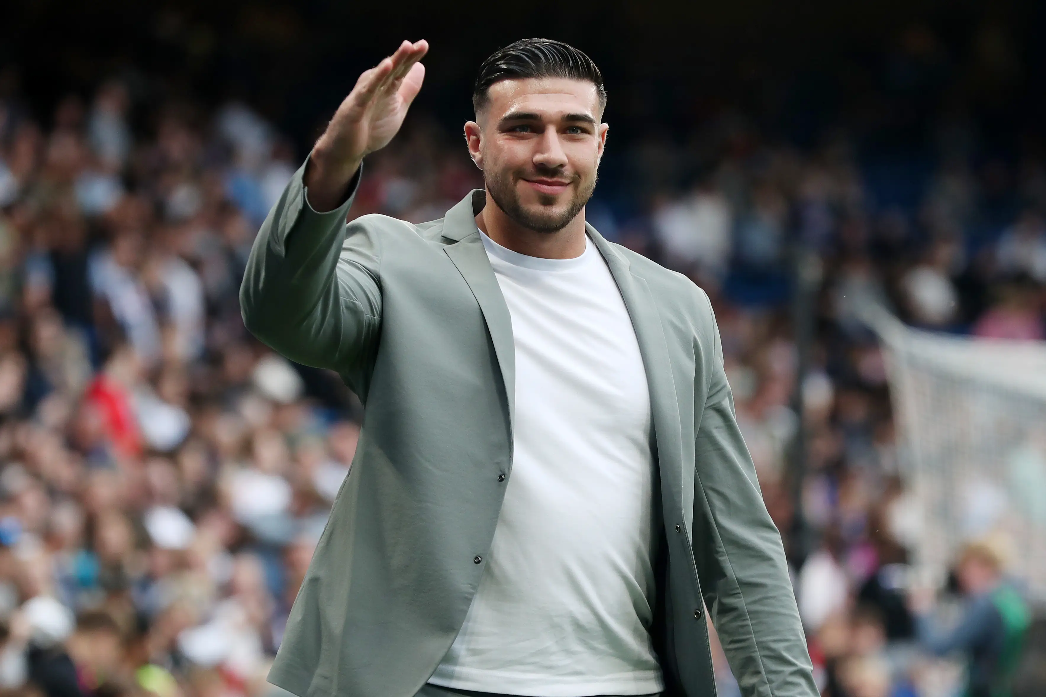 Tommy Fury recently split up with Molly-Mae and promised the truth would be revealed. (Henry Browne/Getty Images)