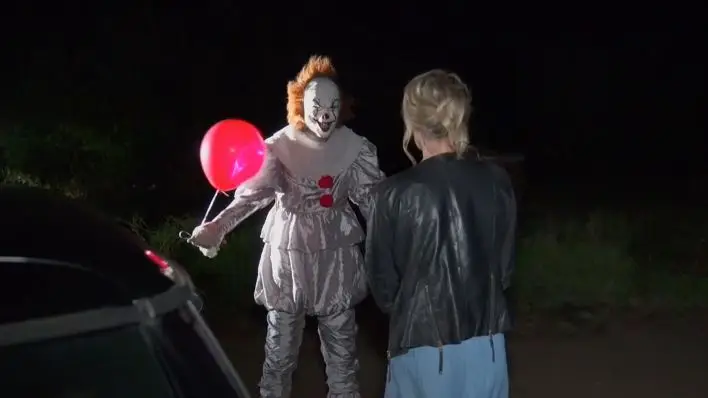 The clown explained his 'games' to the This Morning presenter.