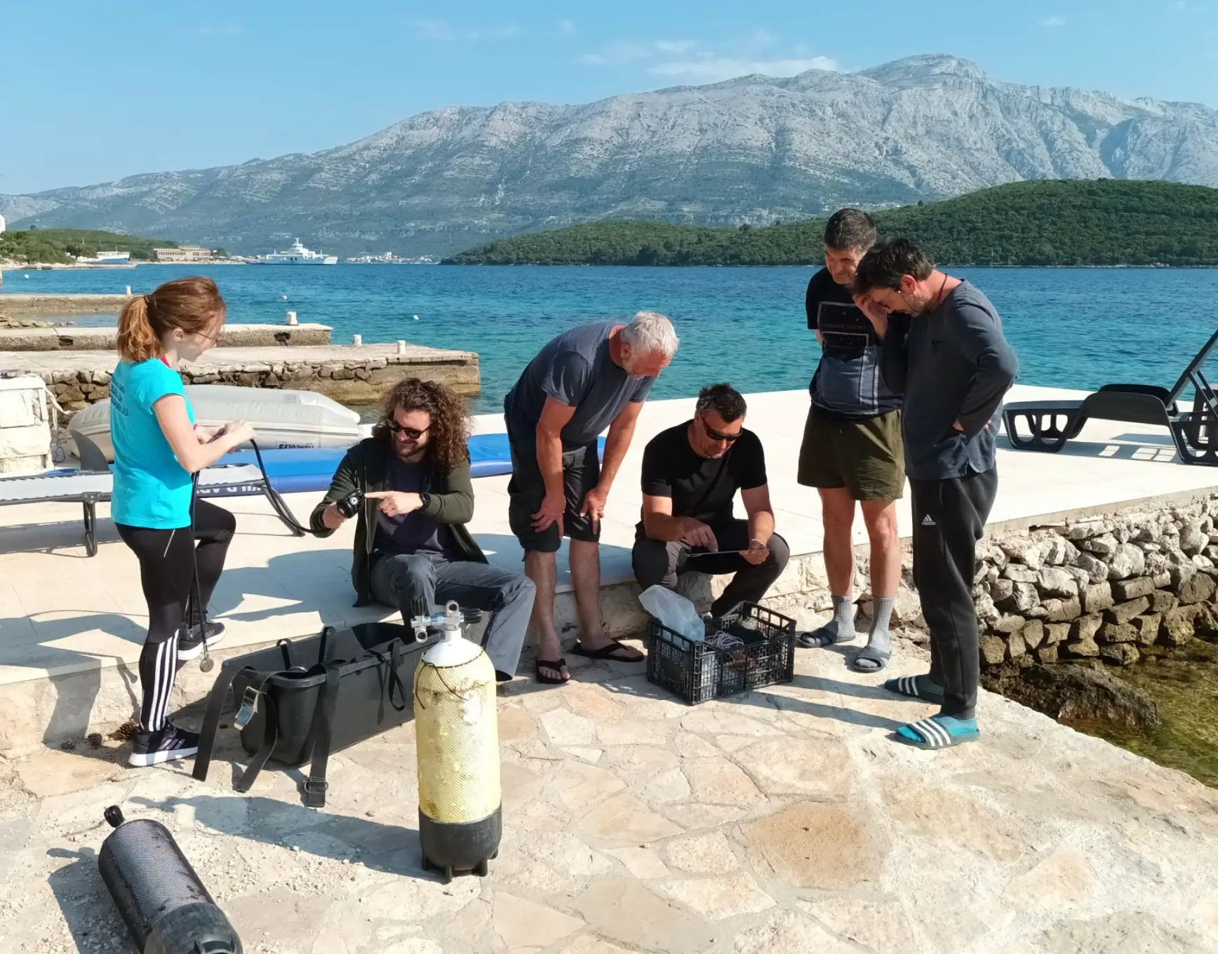 The research team behind the huge discovery (Facebook/Sveučilište u Zadru)
