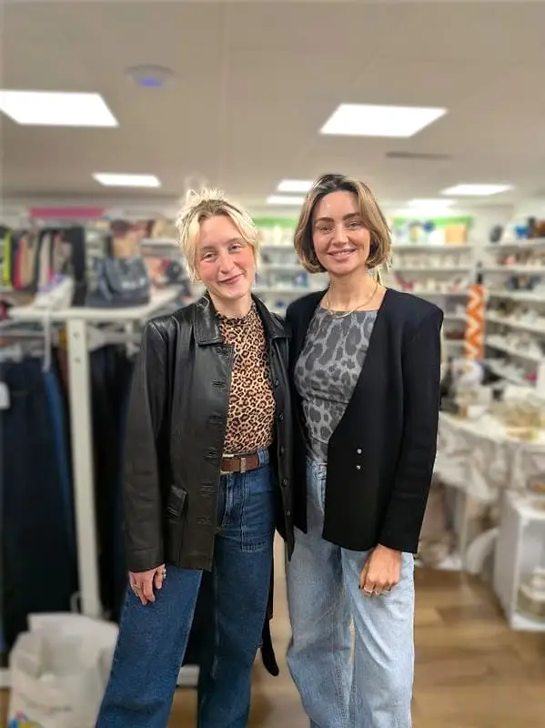 Gina at the Chester store (Hope House)