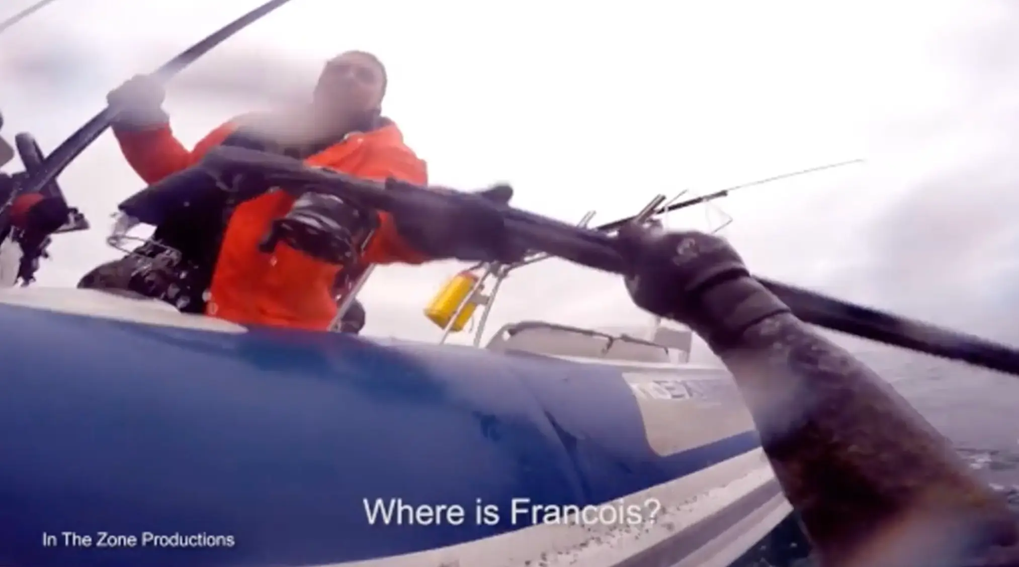 He made it to safety in the end.