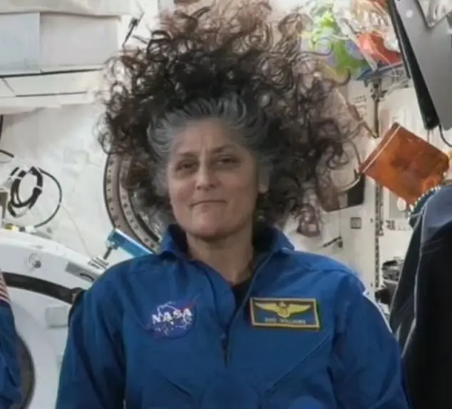 People compared Perry's hair to NASA astronaut, Sunita Williams (CNN)