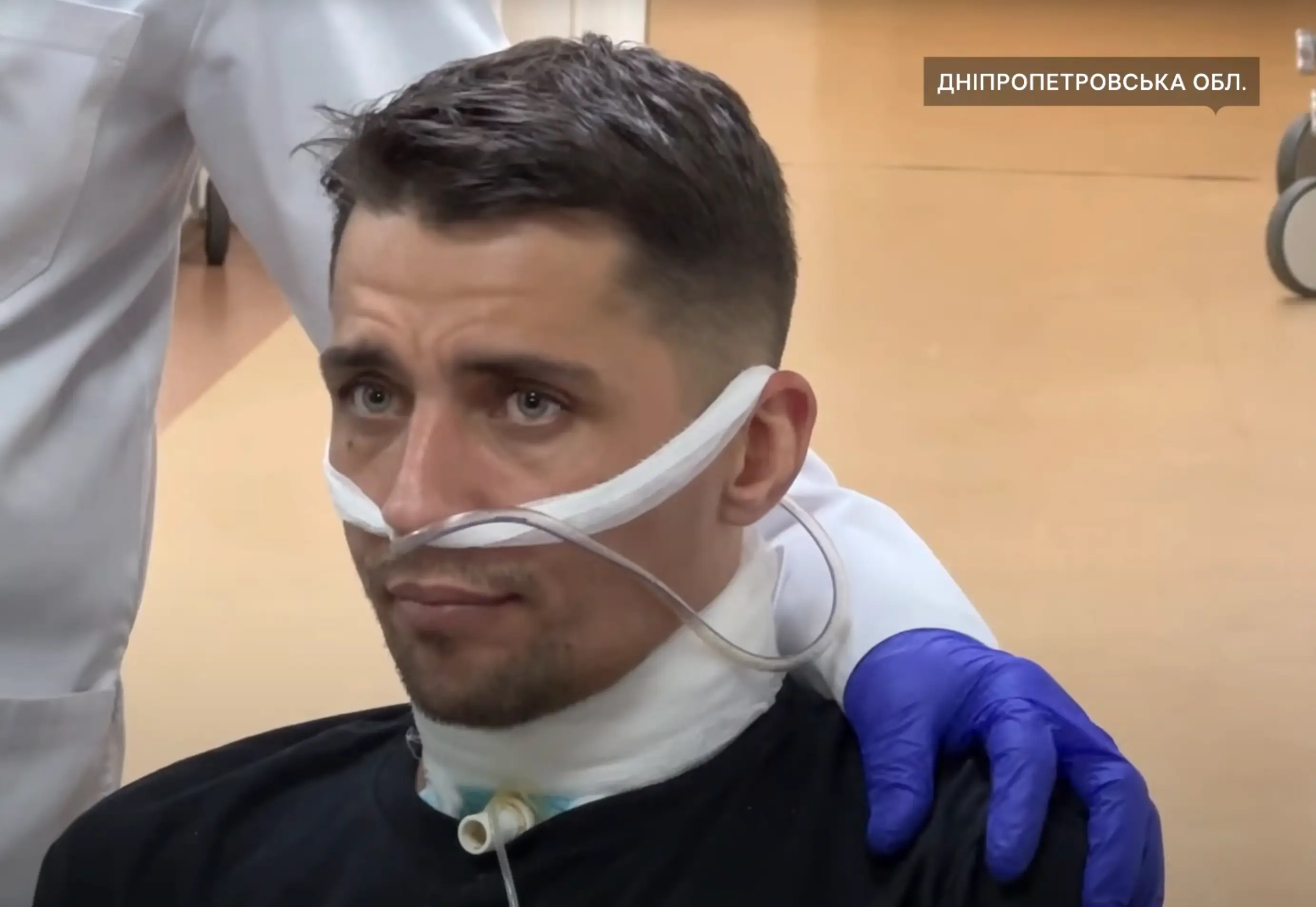 Doctors are hopeful he will soon be able to speak again (Suspilne Dnipro)