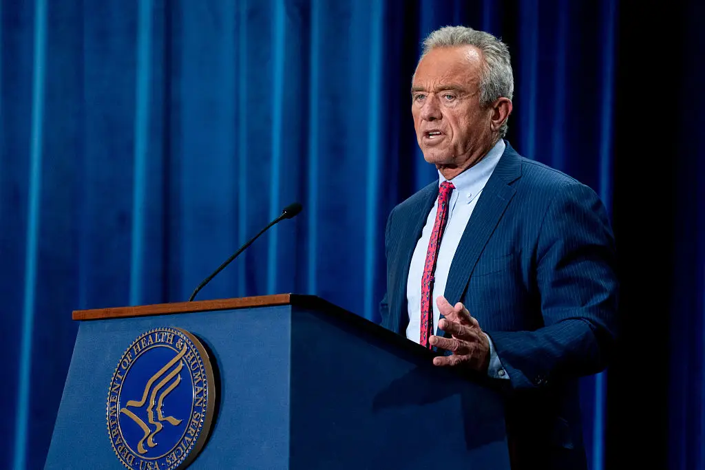RFK Jr has been criticised for his anti-vax approach (Stefani Reynolds/Bloomberg via Getty Images)