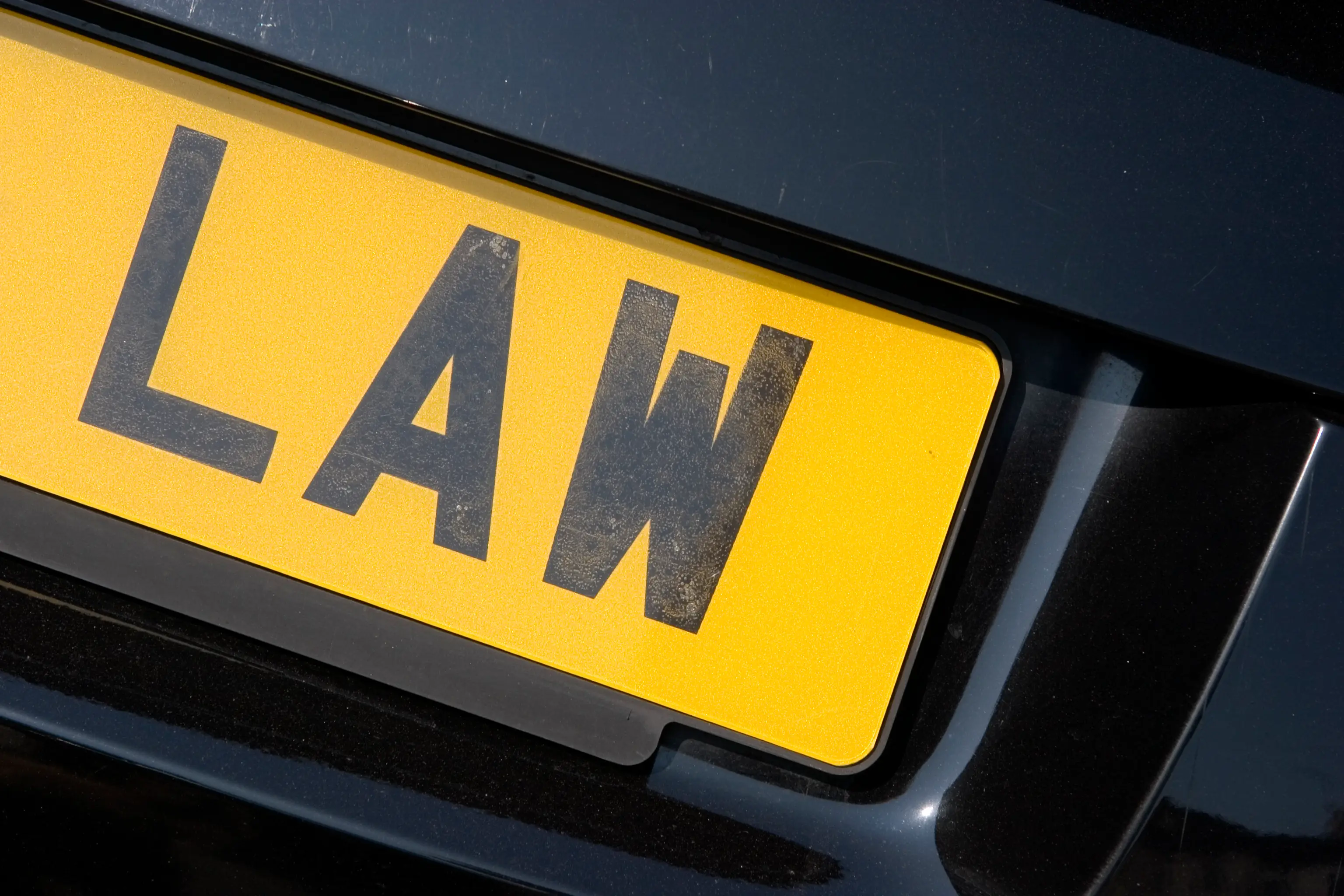 Having a banned plate would count as breaking the law (Getty Stock Image)