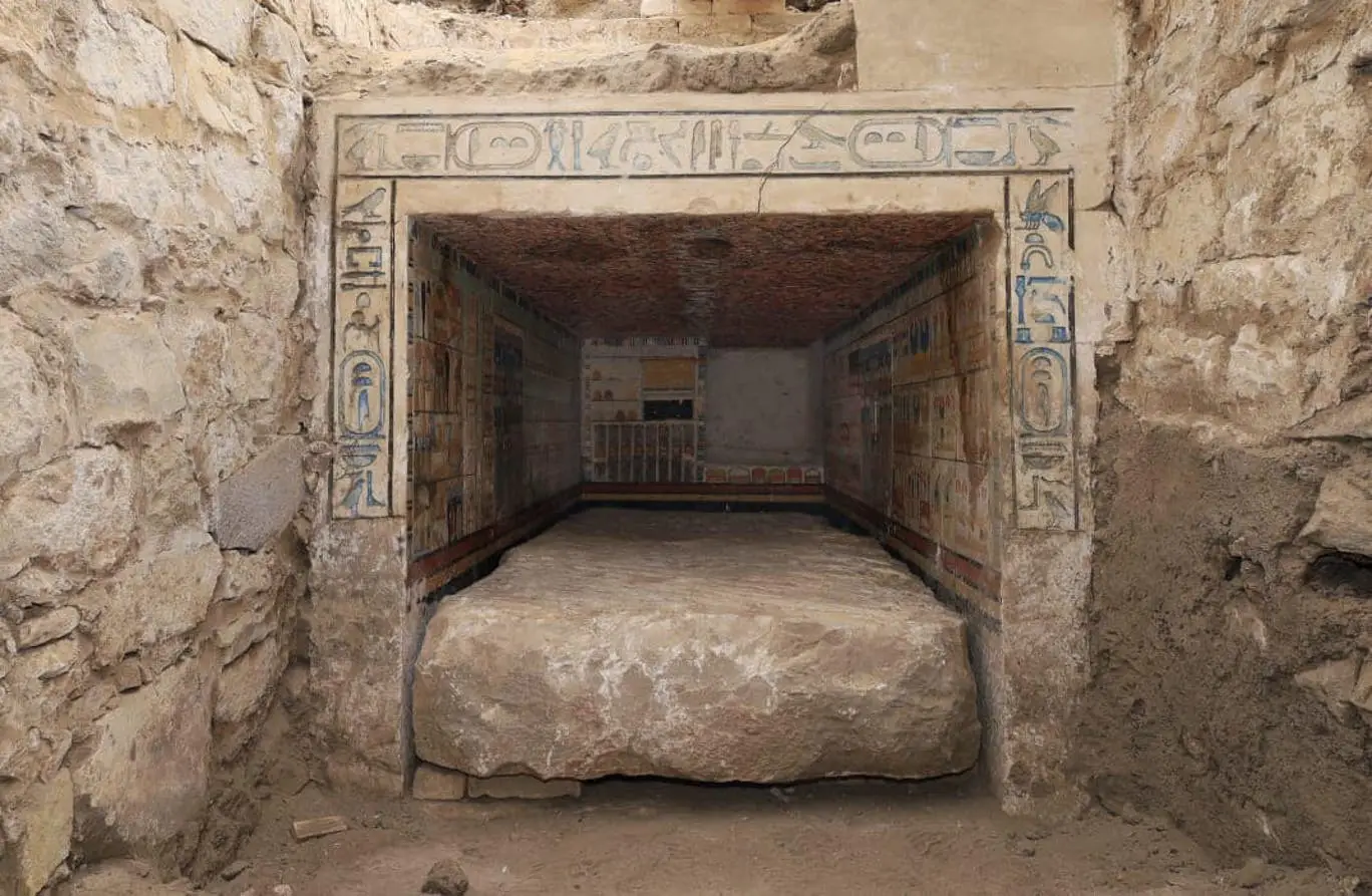 It had been cleared of items of monetary value a long time ago (Egyptian Ministry of Tourism and Antiquities)