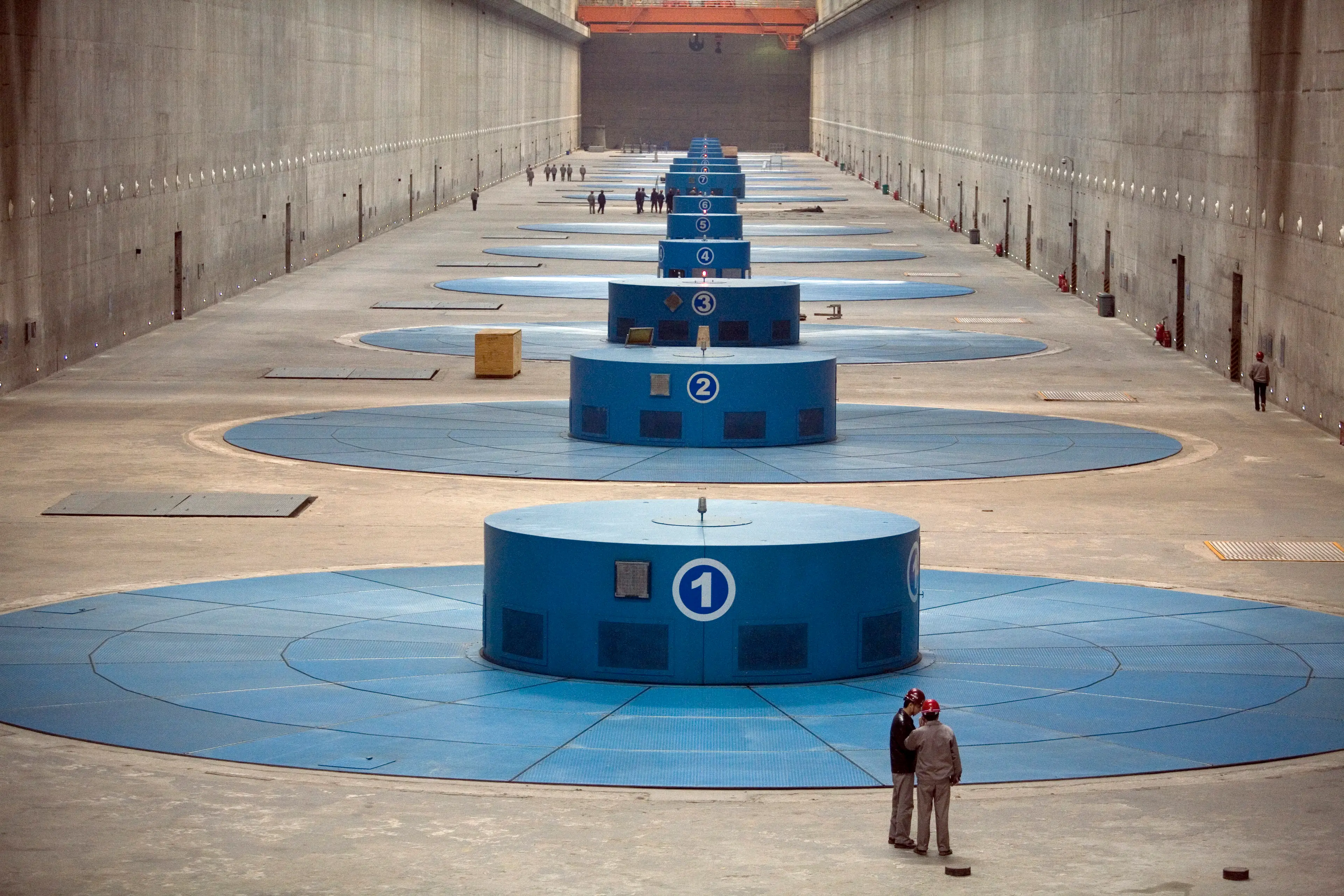 The Three Gorges Dam produces the equivalent energy of 15 nuclear reactors (Ryan Pyle/Corbis via Getty Images)