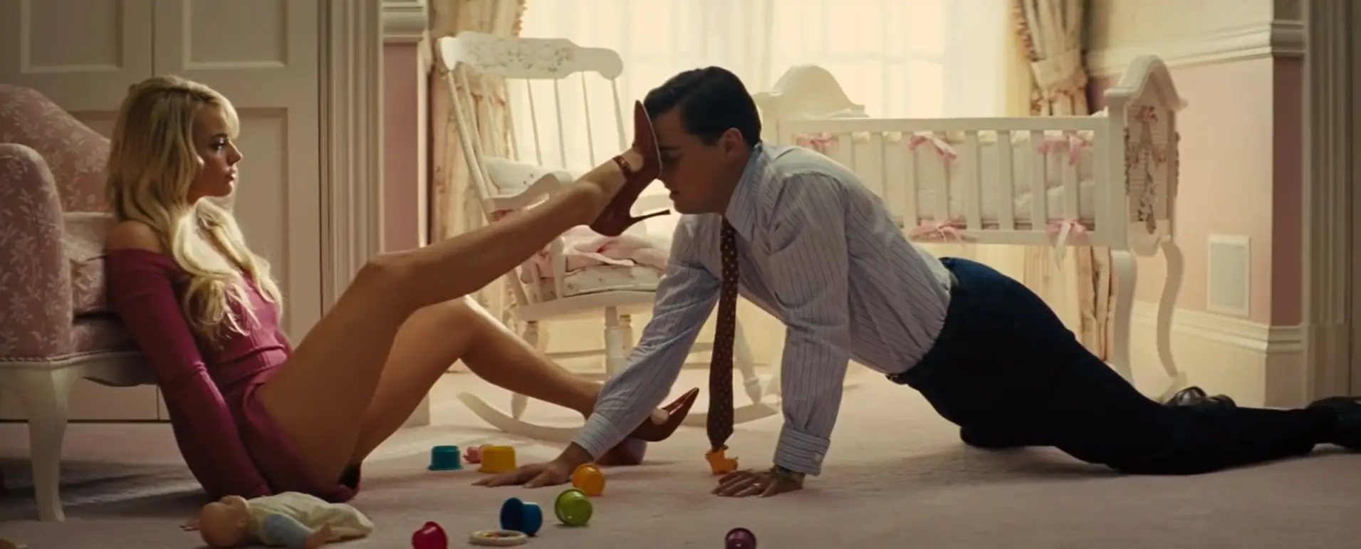 Margot Robbie won the top spot for most paused movie moment.