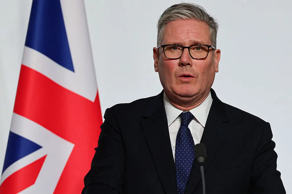 Keir Starmer called the images 'disgraceful' and 'disgusting' (Ludovic MARIN / POOL / AFP via Getty Images)