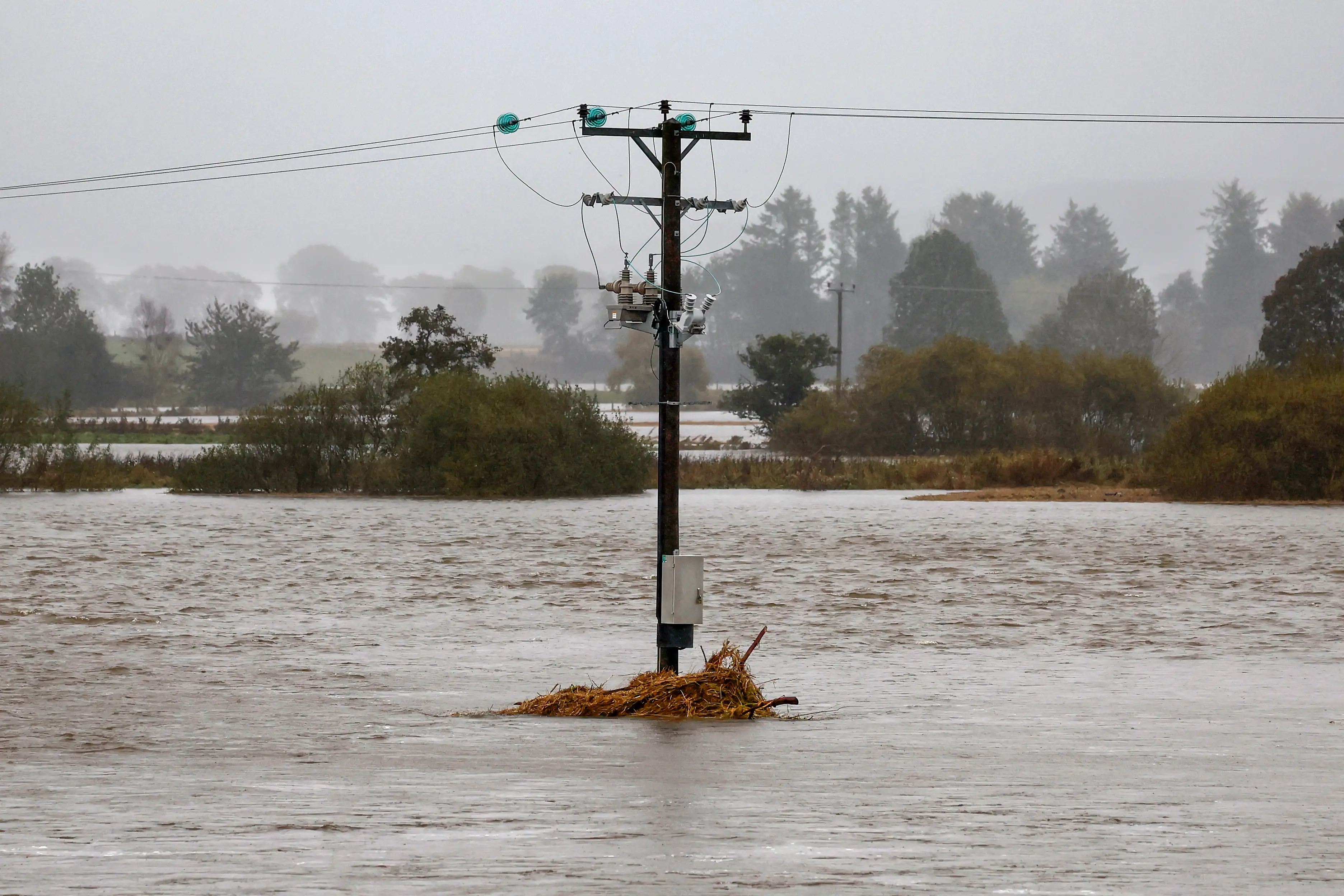 A danger to life warning is currently in place (Jeff J Mitchell/Getty Images)