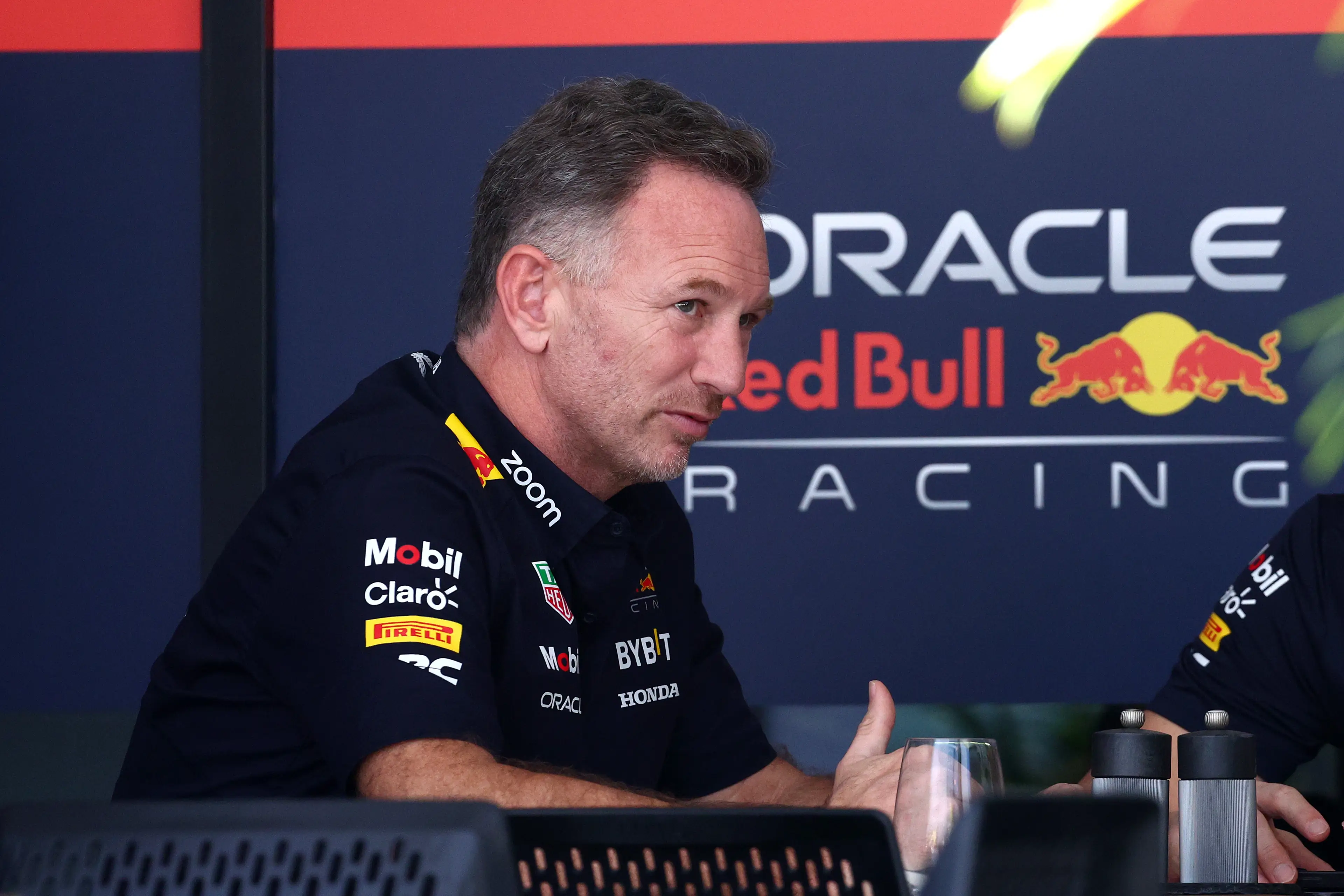 Christian Horner at the Saudi Arabian Grand Prix.