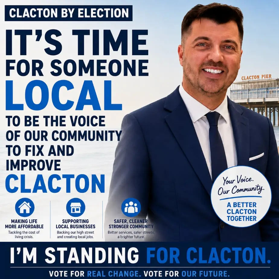 Luke has promised to 'put our community first' (Instagram/@lukeworley1)