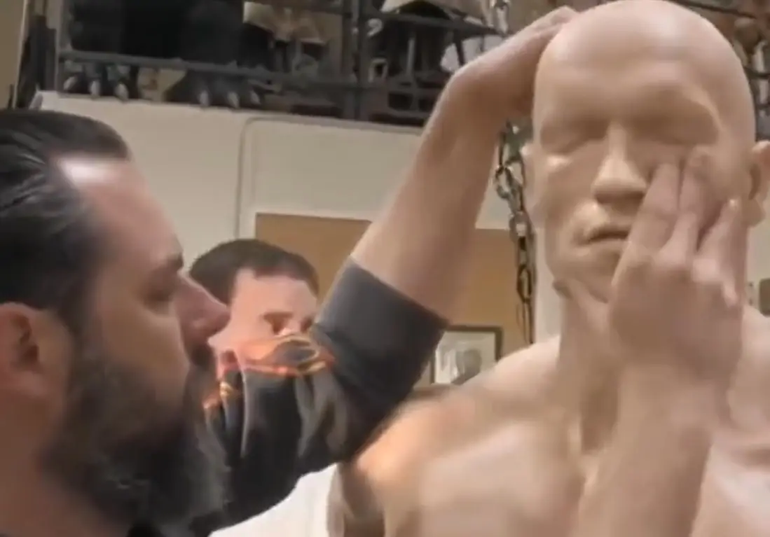 The Terminator model was so lifelike that it was disturbing people.