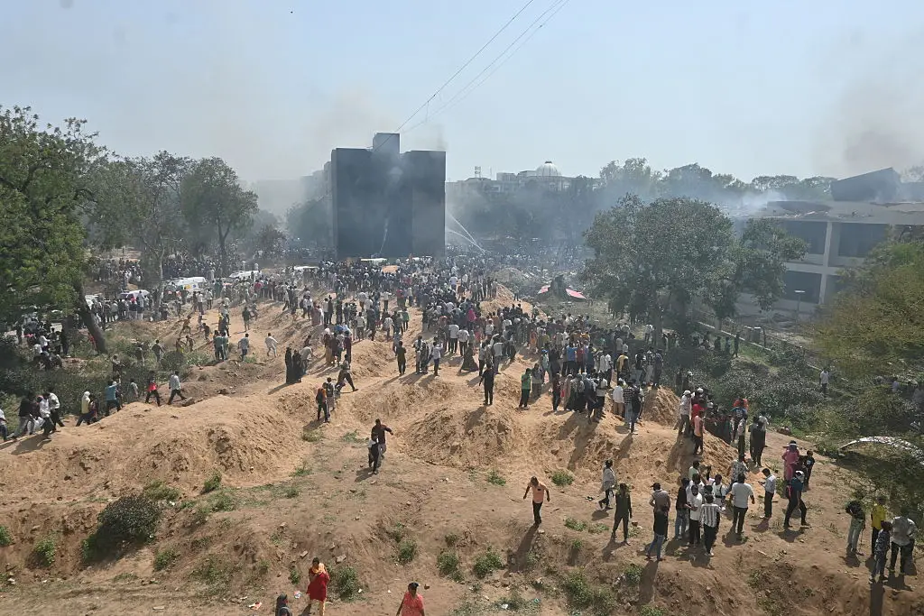 It is unknown exactly how the fuel controls were switched off (Stringer/Anadolu via Getty Images)