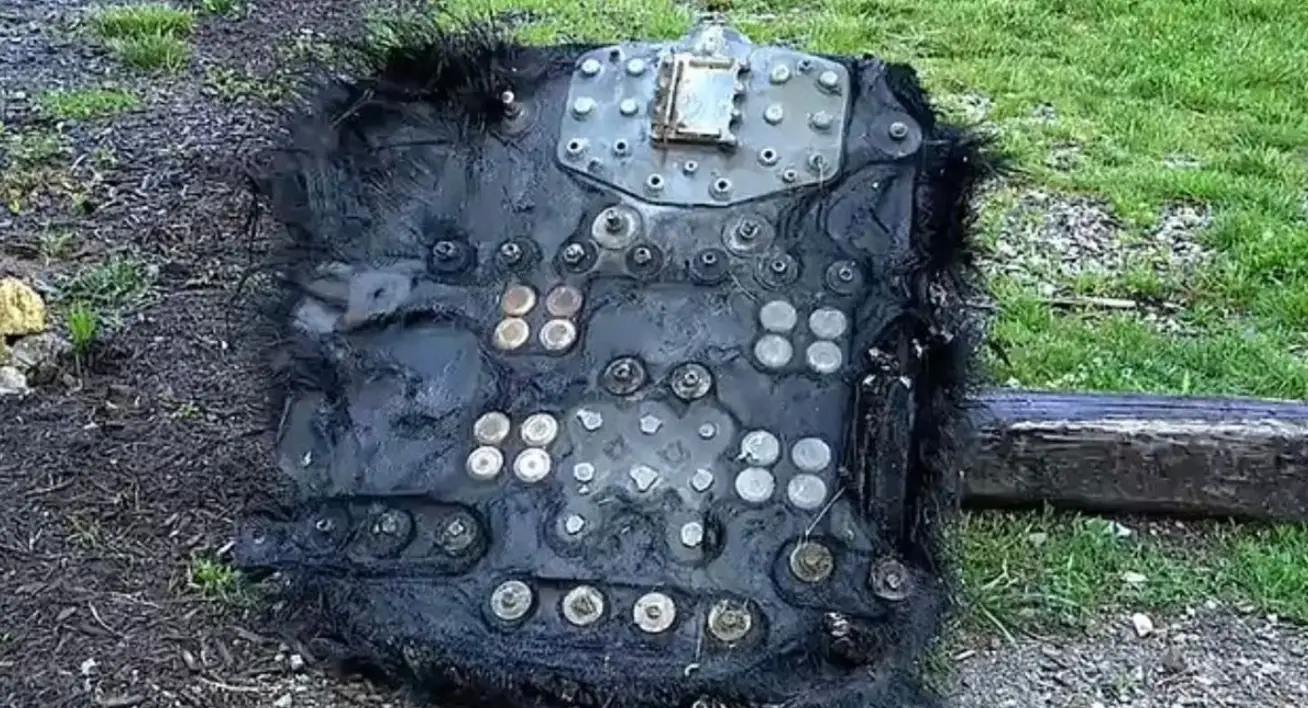 There was some fur around the outside of the object. (WMTW Channel 8)