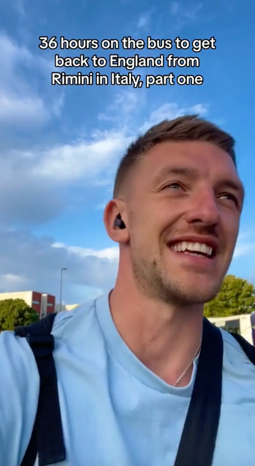 He dubbed the massive ordeal 'another adventure'.