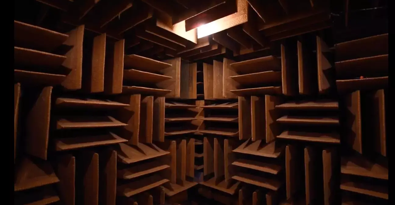 It is so silent that visitors can hear their hearts beating (Orfield Labs)