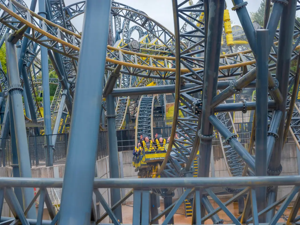 The Smiler ride at Alton Towers (Tom Skipp/Bloomberg via Getty Images)