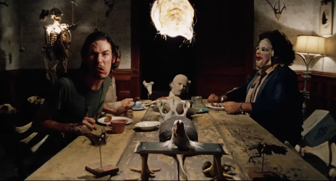 The dinner scene was a nightmare to shoot (Bryanston Distributing Company)