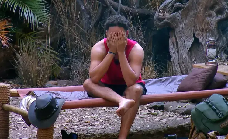 Adam Thomas said he had a tough time on the show (ITV)