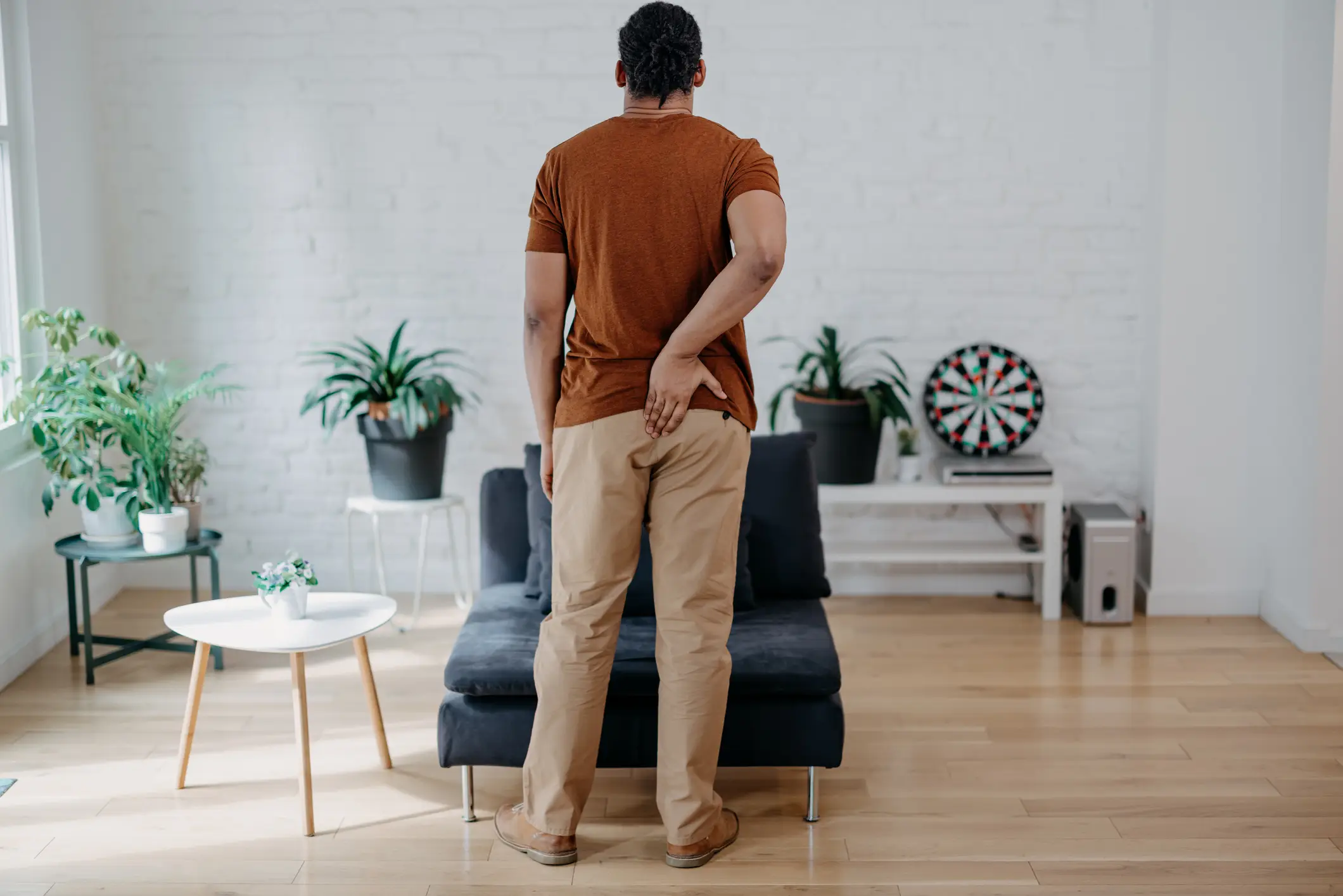 A sudden stabbing pain in your bum hole could be the sign of something else. (Getty Stock Photo)