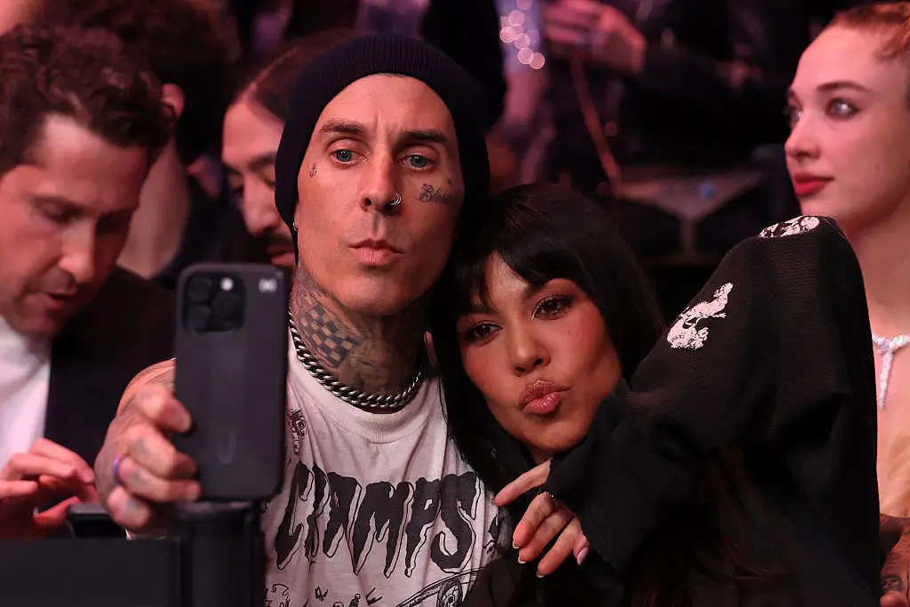 Kourtney Kardashian identifies as an autosexual, despite being married since 2022 (Ed Mulholland/Zuffa LLC)