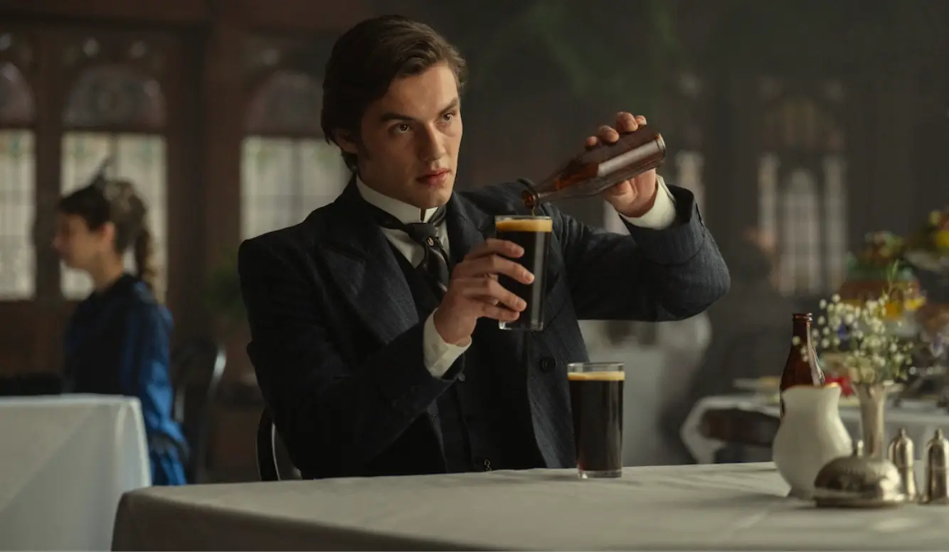 The dry stout didn't stop flowing on set of the House Of Guinness (Netflix)