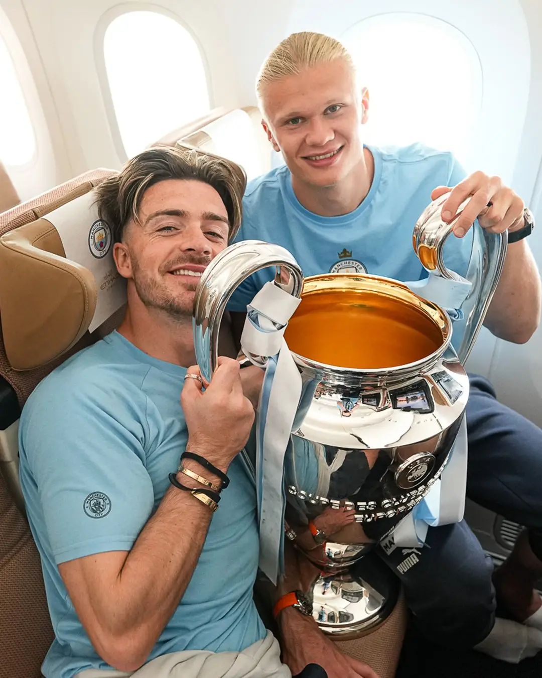 Man City secured the three major trophies in one season.