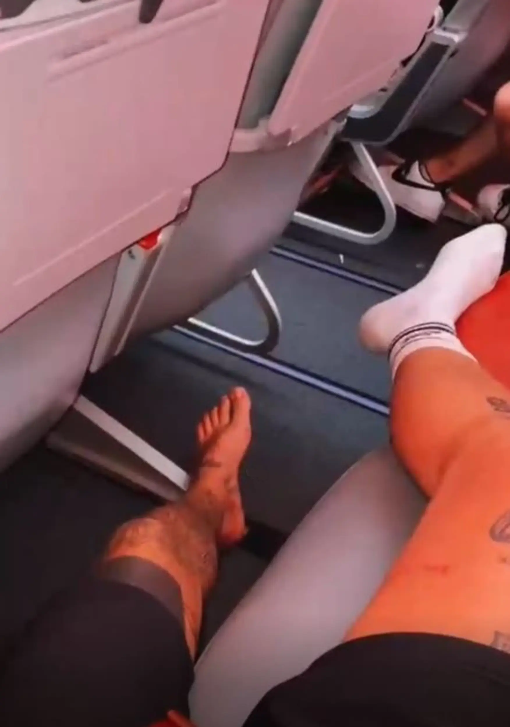 Wolf even faked a limp to ensure the flight crew believed his story.