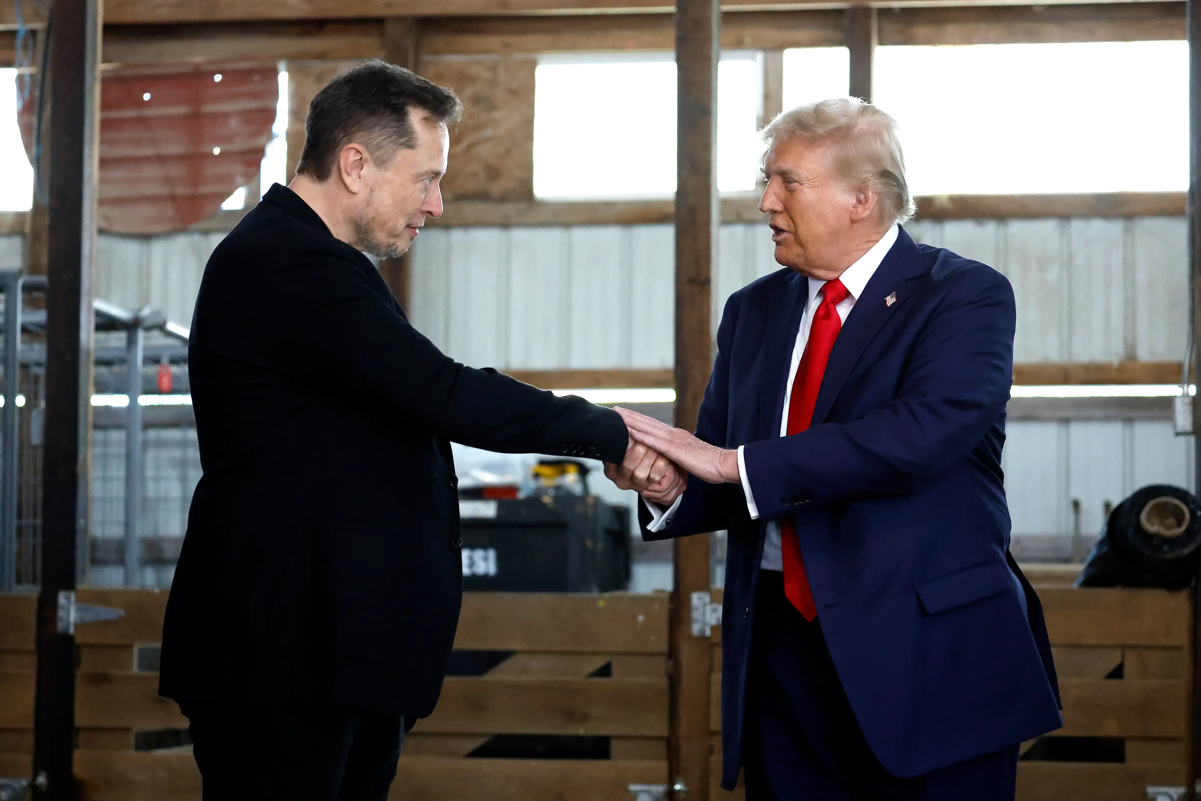 Musk is set to be part of Trump's government (Anna Moneymaker via Getty Images)