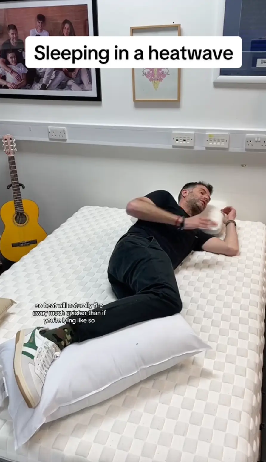 'The dreamer' position may help.